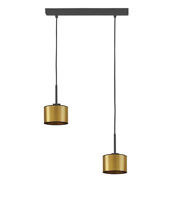 Czarno złota lampa wisząca do kuchni MONTANA MIRROR, LYSNE