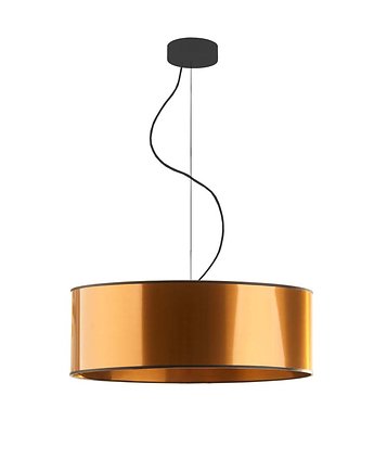 Industrialna lampa wisząca z miedzianym kloszem o średnicy 50 cm HAJFA MIRROR, LYSNE