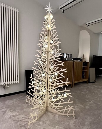 Choinka z drewna Choinka ze sklejki Drewniana choinka, Etnopia