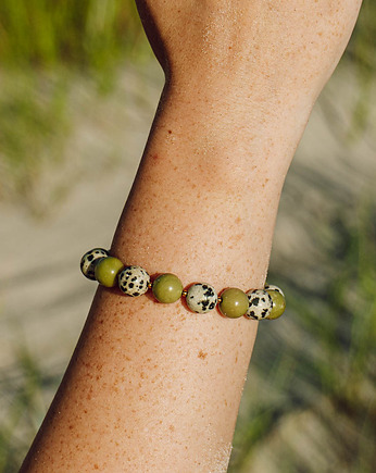Bransoletka z jaspisu, Flow handmade