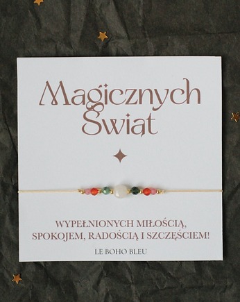 Świąteczne Życzenia w bransoletce!, Le Boho Bleu