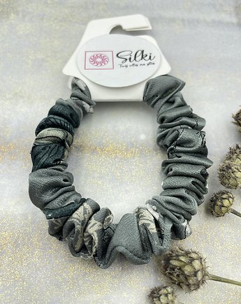 Gumka do włosów jedwab naturalny wąska, Silki