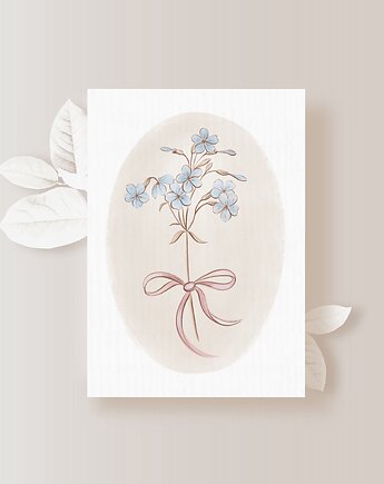 Kartka na komunię/chrzest, Mint In Paper