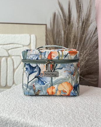 Kosmetyczka welurowa podróżnik irys, sacky bag