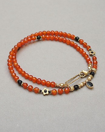 Karneol vol. 4 /07.04.25/ choker - Szlachetna kolekcja, KiKa pracownia