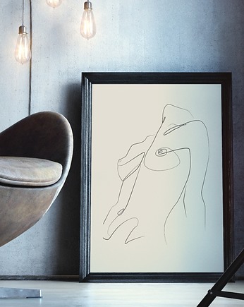 Plakat LINIE nr 8 akt, Well Wall