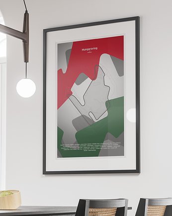 Plakat Tory wyścigowe -Hungaroring, OKAZJE - Prezenty pod Choinkę