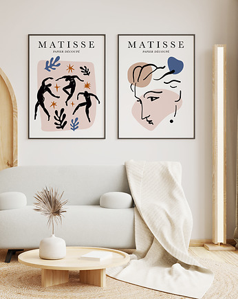 Plakat Dwupak Matisse Pink, HOG STUDIO
