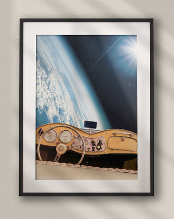 Plakat Wszechświat jest Twój - Kolaż Fine Art - Dekoracja Ścienna Do Salonu, DAPIDOKA