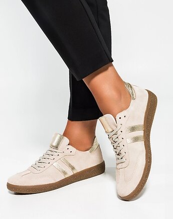 Damskie sneakersy  - model Harmony  Beige, AnemoneDream