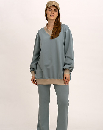 Komplet damski "COMFORT" niebieski, 3 for U
