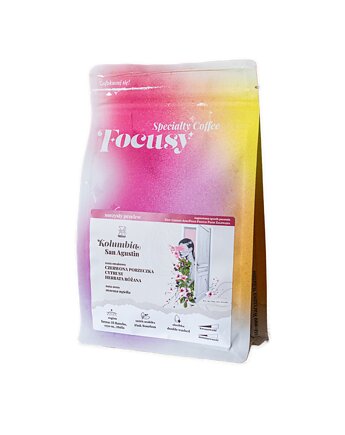 Kawa ziarnista KOLUMBIA by Luis Anibal Calderón  owocowy przelew 250 g, Focusy