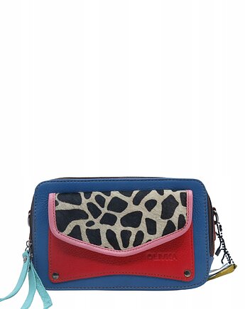 Torebka listonoszka zero waste skórzana przepiękna oryginalna OLIVKA, Olivka Warsaw