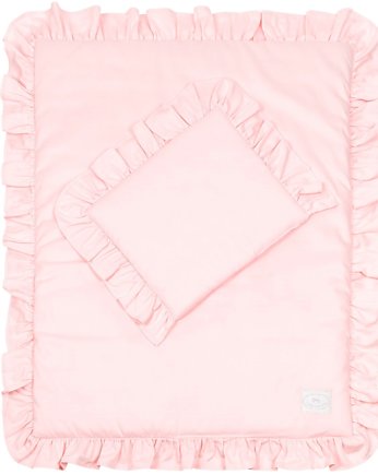 Posciel SG z wypełnieniem Nowordkowa Falbanka Blush, Cotton & Sweets