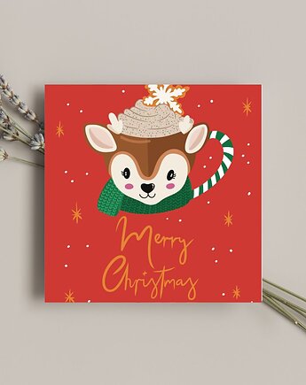 Kartka świąteczna Merry Christmas, Maya Design
