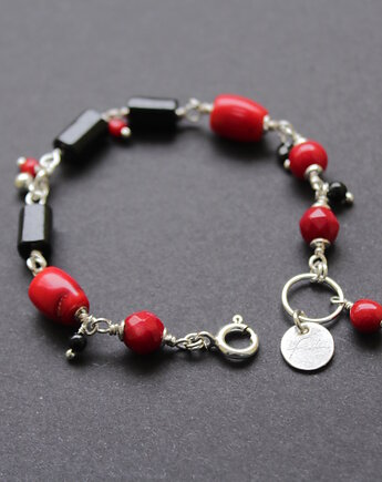 Czarny turmalin i koral, fado