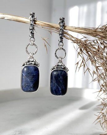 Po zmroku (kolczyki srebrne z sodalitem), Marisella