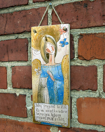 Deseczka z sentencją "Dobry przyjaciel...", 4mara Marina Czajkowska