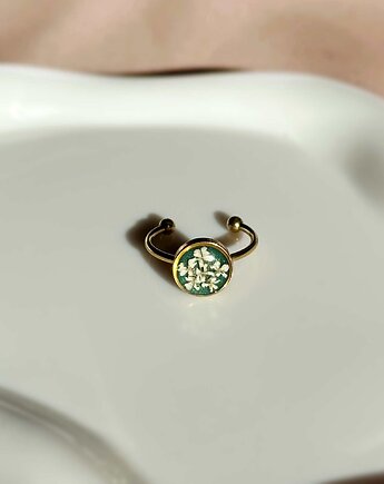 Regulowany pierścionek z kwiatami, Colie