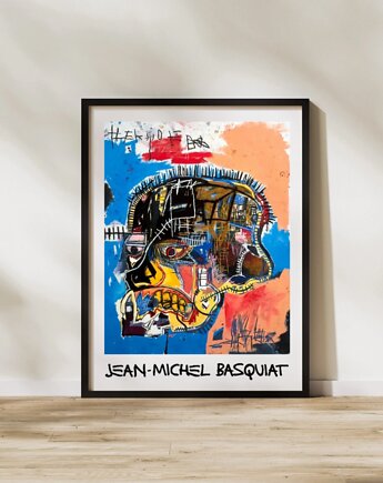 PLAKAT Basquiat street art graffiti poster sztuka uliczna 80, black dot studio