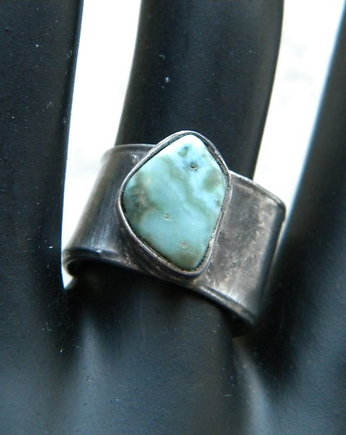 Larimar  - pierścionek, Beata Trotter