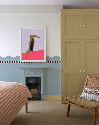 Wainscoting Wave - samoprzylepny dekoracyjny panel ścienny, wallcolors