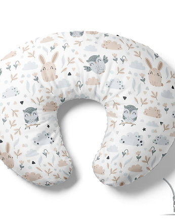 Poduszka rogal do karmienia Leśni przyjaciele, Baby Love Decor