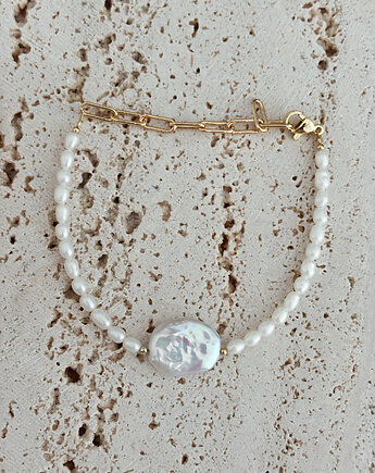 Bransoletka z naturalnych pereł, Chmolowska Jewellery