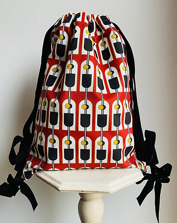 BBAG plecak worek 90s red, bikesbazaar