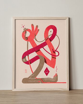 Łapak - plakat, mewa