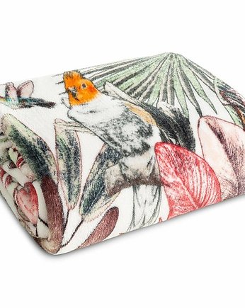 Koc Pled Narzuta Jungle 150x200 cm, OKAZJE - Prezent na 70 urodziny