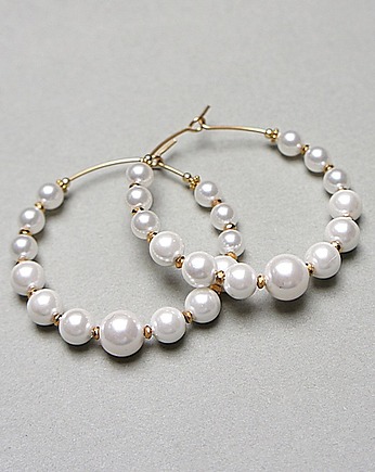 Alloys Collection - Wianki (Pearls)  kolczyki, KiKa pracownia