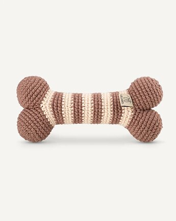 Kostka dla psa z bawełny organicznej LILLY latte, Lillabel Pet Brand