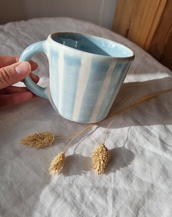 Kubek ceramiczny PASKI, krusz art