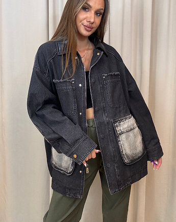 Jesienna kurtka jeansowa, SOLO moda