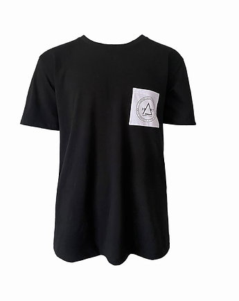 T-shirt męski z kieszonką 1983, ZAMIŁOWANIA - Spersonalizowany prezent