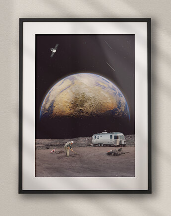 Plakat Z Archiwum Outsidera - Kolaż Fine Art - Dekoracja Ścienna Do Salonu, DAPIDOKA