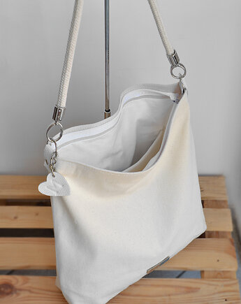 Worek na ramię z płótna żaglowego, modeMania