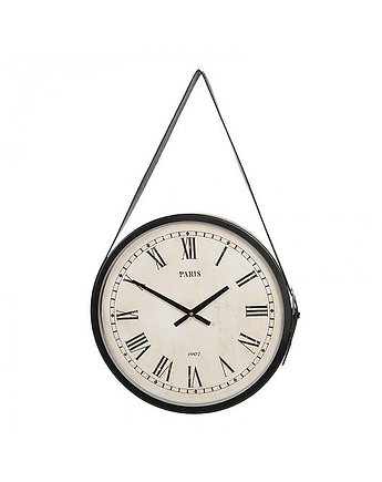 Zegar Wiszący na Pasku Paris 42 cm, MIA home