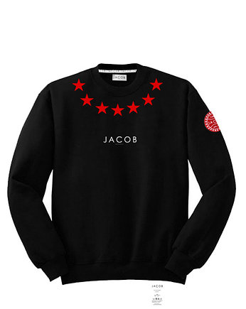 Bluza czarna w gwiazdki, J A C O B