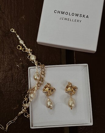 Bransoletka z pereł naturalnych, Chmolowska Jewellery