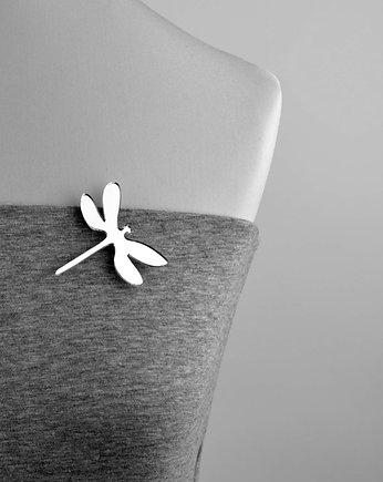  MirrorDragonfly, felt label
