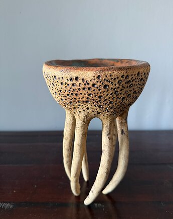 Misa  ceramiczna z kolekcji "Morskie opowieści", poLEPIONE