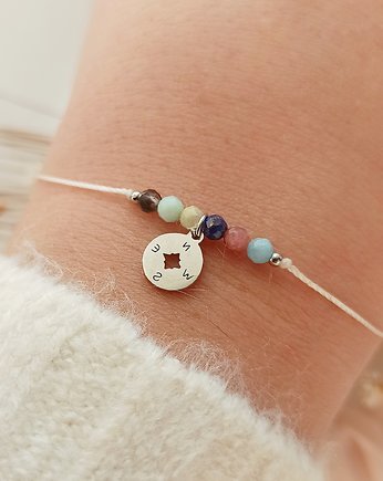 Bransoletka Minimal Róża Wiatrów, Loa Jewellery