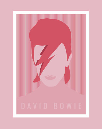 Plakat David Bowie, Ewelina Gąska