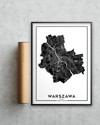 Plakat Miasto - Warszawa, Peszkowski Graphic