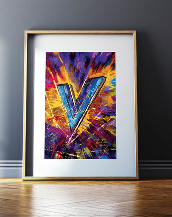 Vue - plakat B2, Katarzyna Radzka