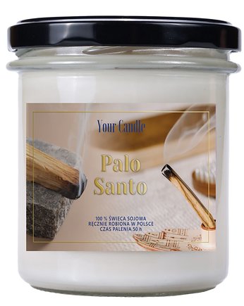 ŚWIECA SOJOWA PALO SANTO 300ml- Your Candle, Your Candle