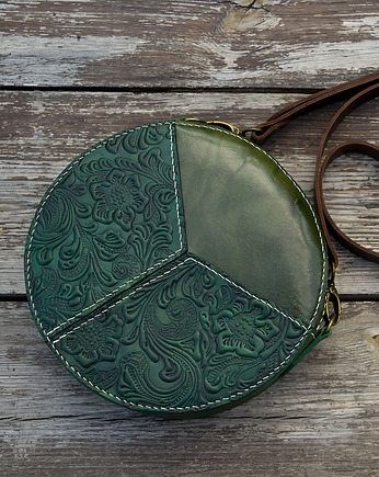 Torebka na ramię Flora, Shirei Leatherwork