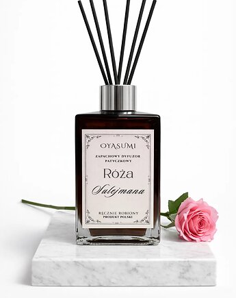 Dyfuzor zapachowy Róża Sulejmana 100 ml  róża kardamon orient, Oyasumi